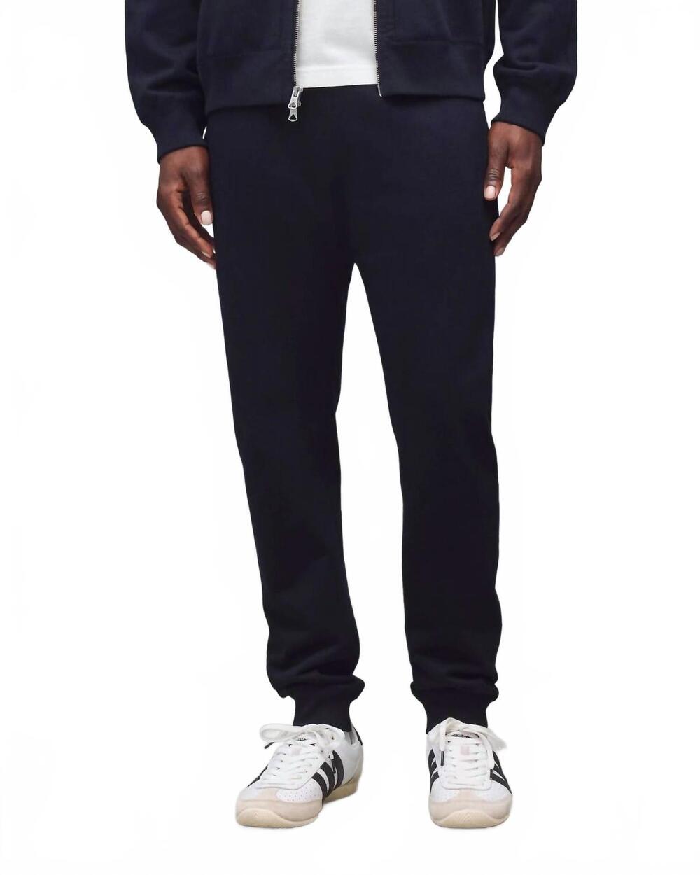 NEW REIGNING CHAMP midweight terry slim sweatpant in navy
